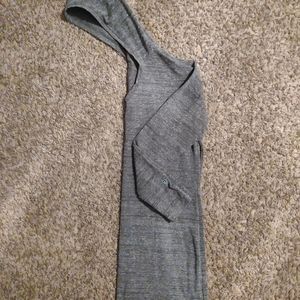 Long sleeve hooded dress